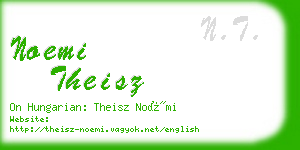 noemi theisz business card